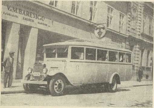 sl. 18. Prvi autobus s izgrađenom karoserijom u Hrvatskoj