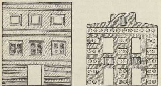 Sl. 3.  Knos, Kuće iz minojskog doba prikazane na pločama od fajanse